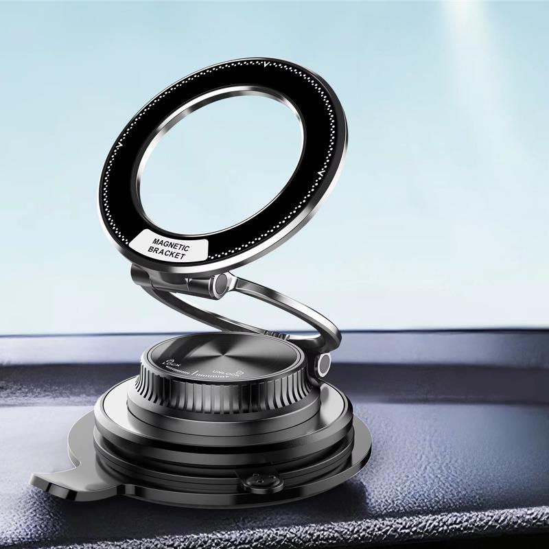 Universal Vacuum Suction Cup Magnetic Car Phone Holder for Magsafe - Jufeng Electronic